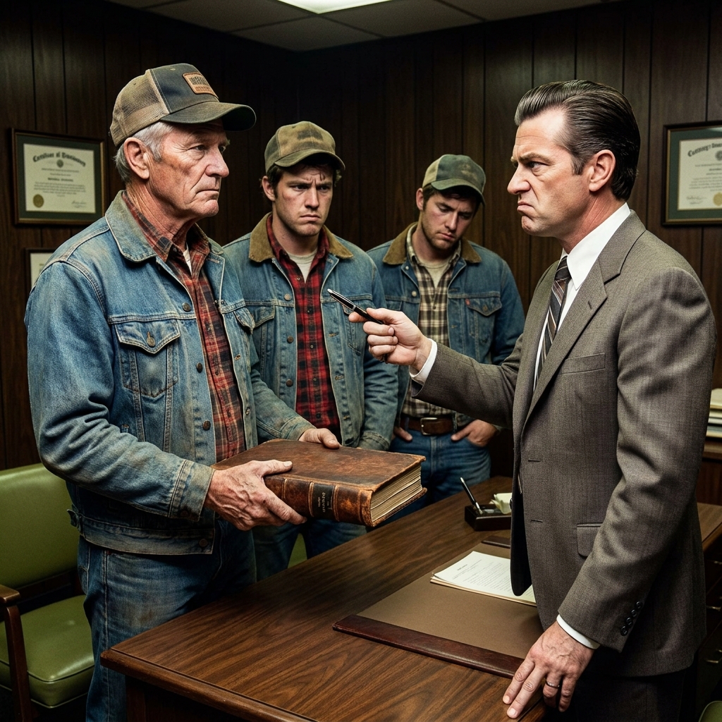 The senior bank manager accused my brothers and me of abandoning our 68-year-old father just to protect our inheritance.