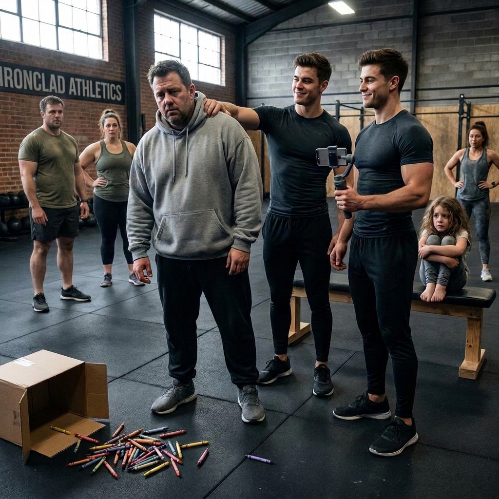 I stood in silence as two trust-fund black belts shoved my shoulder and broadcast my humiliation to two hundred thousand followers while my terrified six-year-old watched from a bench.