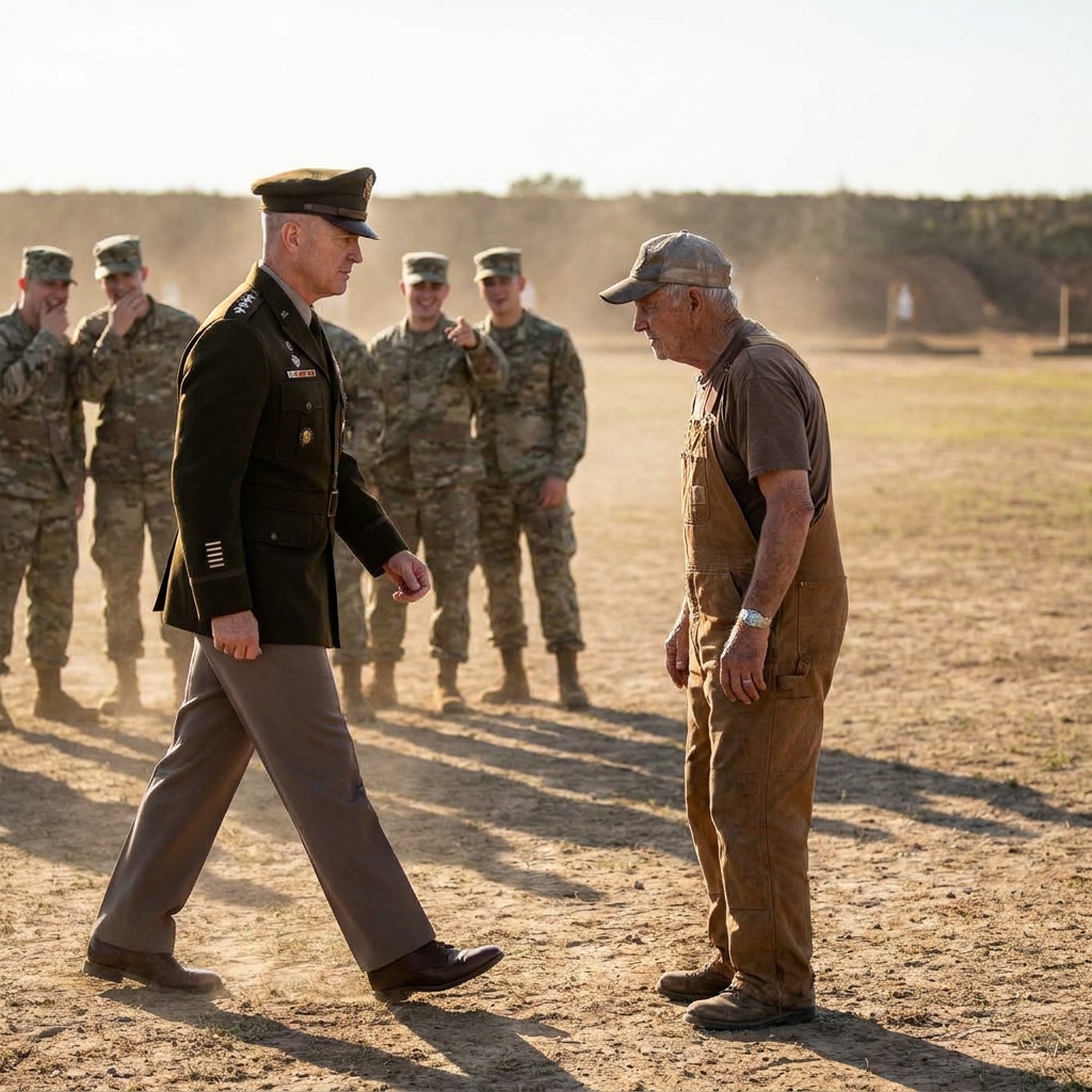 As the base Sergeant Major, it made my blood boil to see young recruits shoving past the stooped old janitor and barking orders at him like he was worthless.