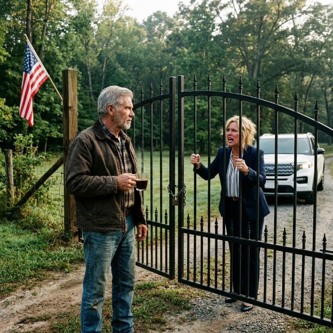 The Line in the Dirt: How a Retired Surveyor and a Locked Iron Gate Finally Broke a Tyrannical HOA