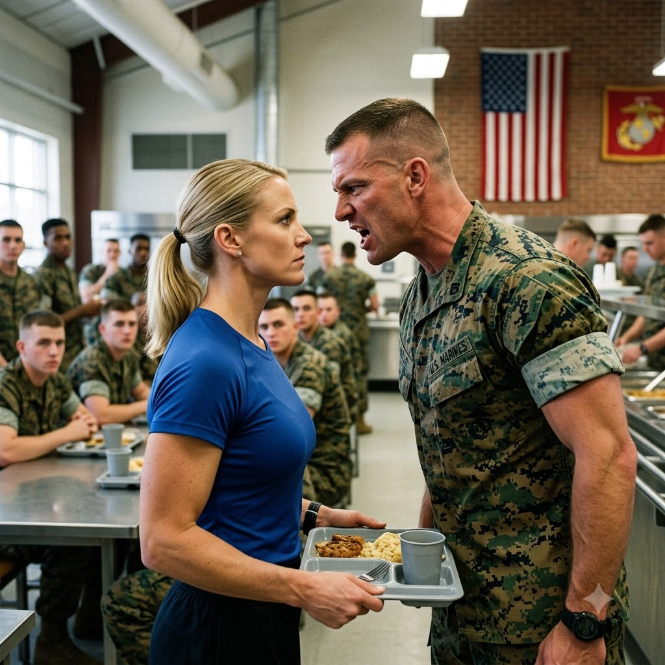 When an Arrogant Sergeant Humiliated a Woman in the Mess Hall, He Didn’t Know He Just Shoved the New Base Commander