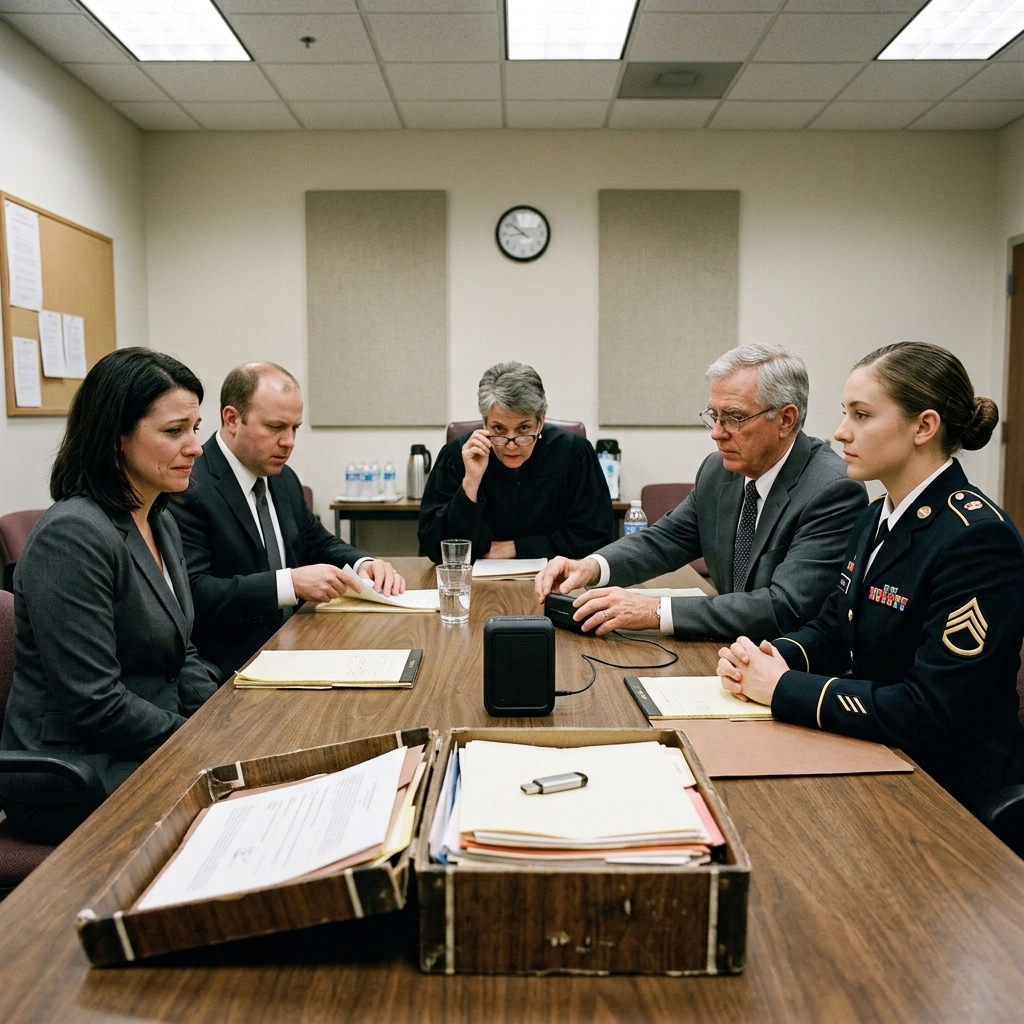 She called me a liar and sued me for hiding my grandfather’s $40 million inheritance from my own father. I waited until the courtroom was silent, then my attorney opened the wooden box and played the recording she’d been hiding for two marriages.