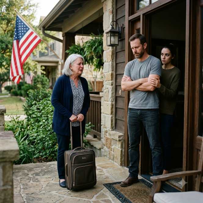 He Shut the Door in My Face After I Flew Across the Country—But When I Uncovered the Dark Secret Controlling His Life, I Realized My Grandchildren Weren’t the Only Ones Who Needed Saving.