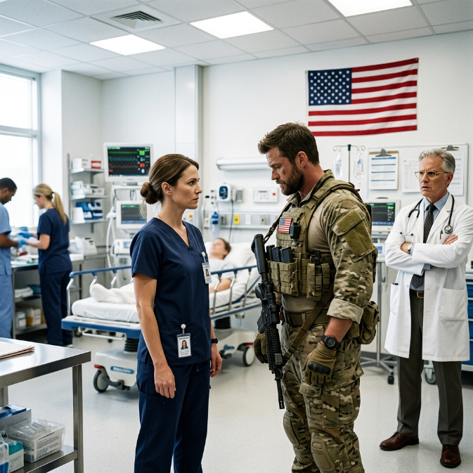 We Mocked the Quiet New Nurse as an Amateur, Until Heavily Armed Tactical Operators Stormed Our ER and Demanded Her by Name