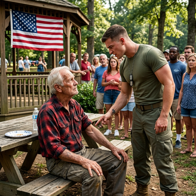 A Young Soldier Mocked an Old Man’s Faded Tattoo, Ignorant of the Classified Secret It Held