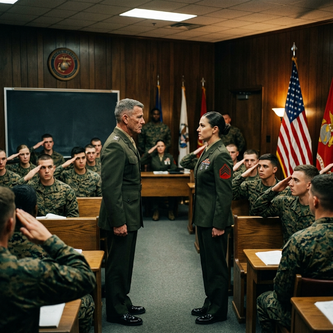 The Ghost of Dawson Ridge: How a Mocked Marine Medic Silenced Quantico and Reclaimed Her Legend