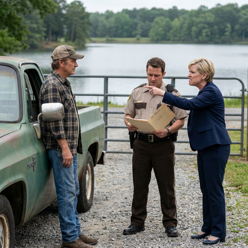 HOA Karen Denied My $22,000 Emergency Drainage Bill — So I Legally Locked Her Out of the Lake