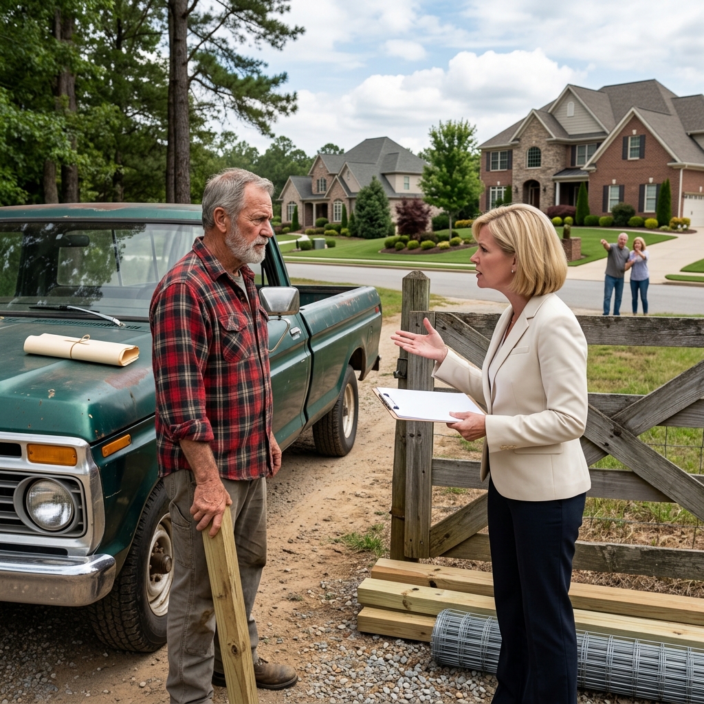 HOA Karen Brought the Sheriff to Evict Me from My Grandfather’s Land — Then Got Escorted Out of Town Hall in Handcuffs