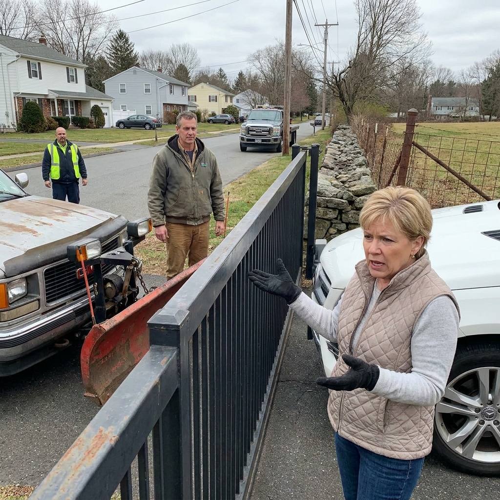 HOA Paved 40 Feet of My Grandfather’s Farm — So I Let Them Finish and Locked the Gate