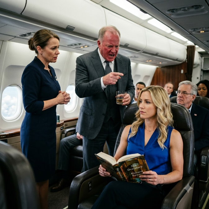 He Humiliated a Blonde Woman for Sitting in “His” VIP Seat. Ten Minutes Later, an Admiral Boarded the Plane to Arrest Him