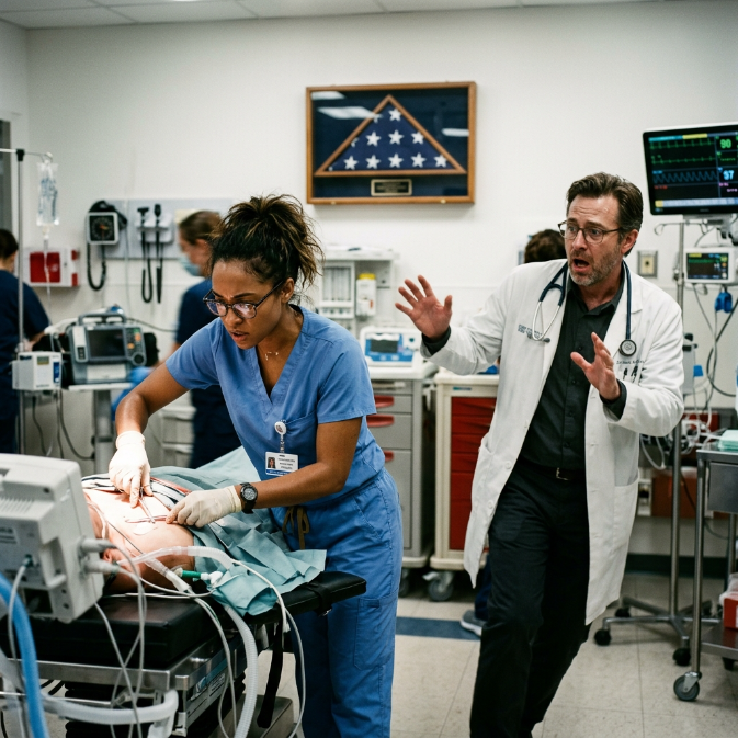 A Miraculous Lifesaving Procedure Unmasked a Burned Black Ops Medic, Forcing Her to Face the Shadows of Her Past to Save Innocent Lives