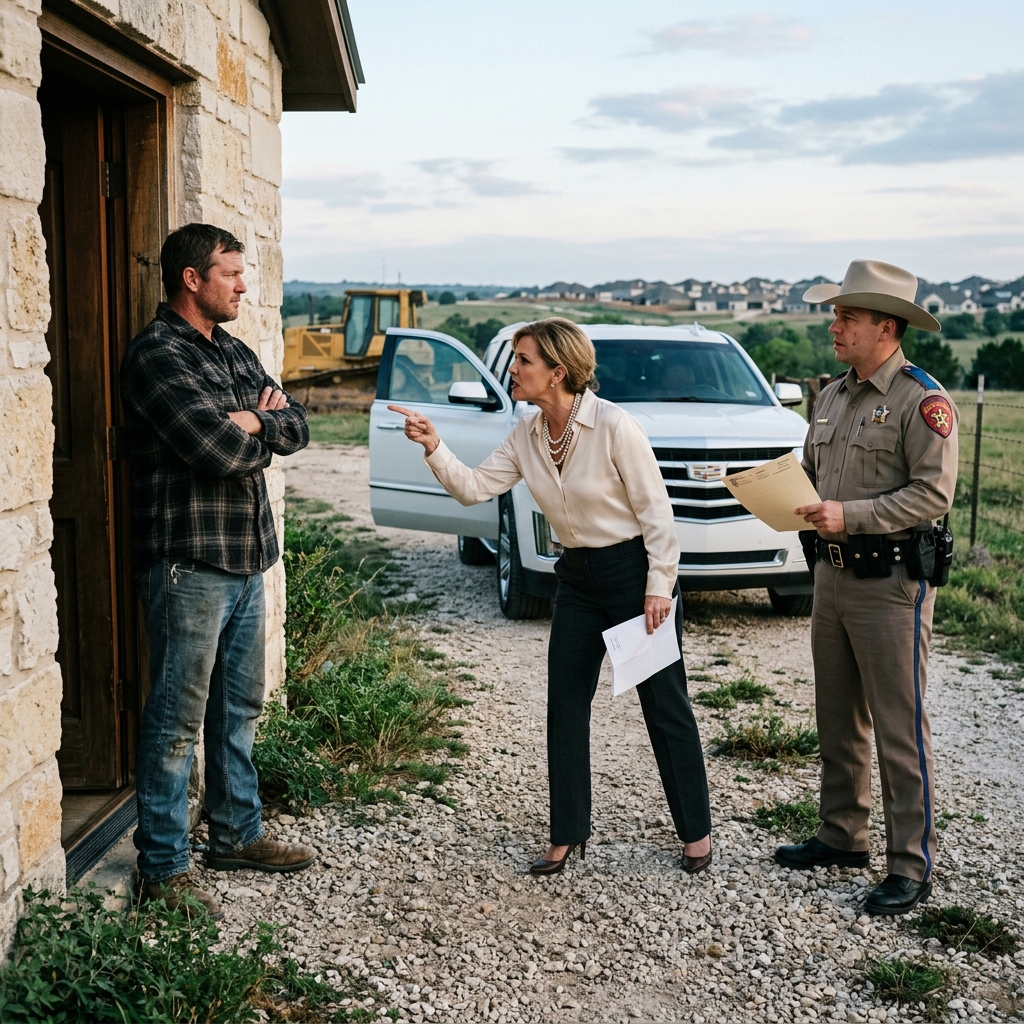 HOA PRESIDENT SENT THE SHERIFF WITH A $47,000 ‘PAY OR DESTROY’ ORDER — SO I BULLDOZED HER MANSION THAT SAME NIGHT