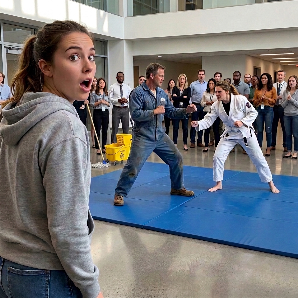 I watched the 29-year-old billionaire CEO point at me in the middle of her corporate atrium, laughing as she challenged the “janitor” to a sparring match in front of dozens of her employees.