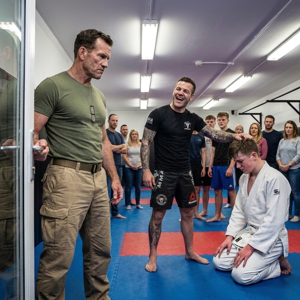 I watched the arrogant twenty-eight-year-old dojo owner deliver a punishing, illegal strike to my sixteen-year-old son just to impress a room full of suburban parents.