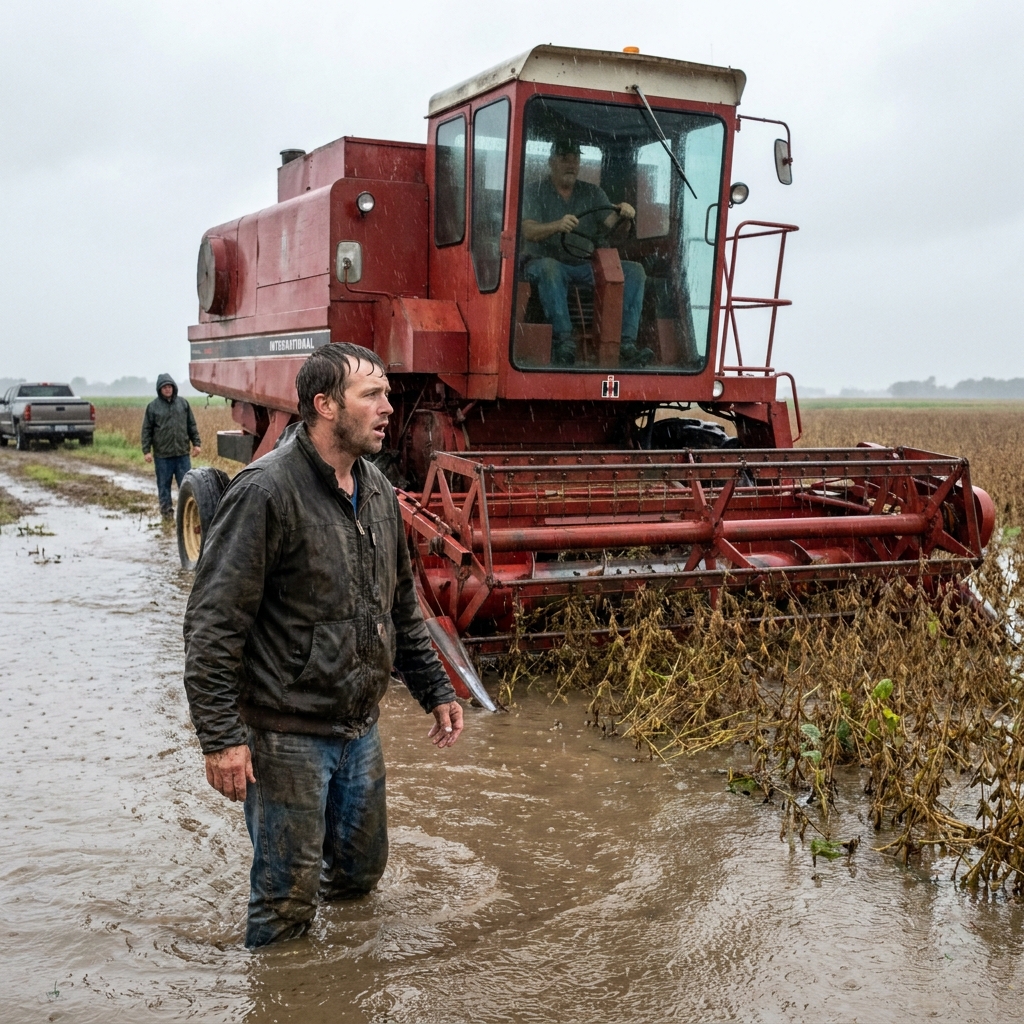 I stood in the freezing mud as a wealthy, debt-leveraged farmer mocked me in front of our entire town, laughing that I’d just bought a rusted piece of junk. I didn’t say a single word to defend myself, even as the crowd joined in his pity.