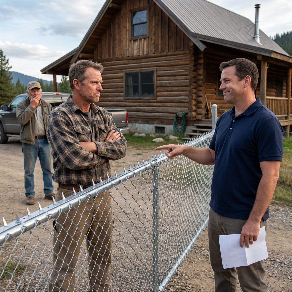 I watched the smug HOA president stand in front of forty neighbors and try to auction off my grandfather’s cabin over a fake $4,200 fine.