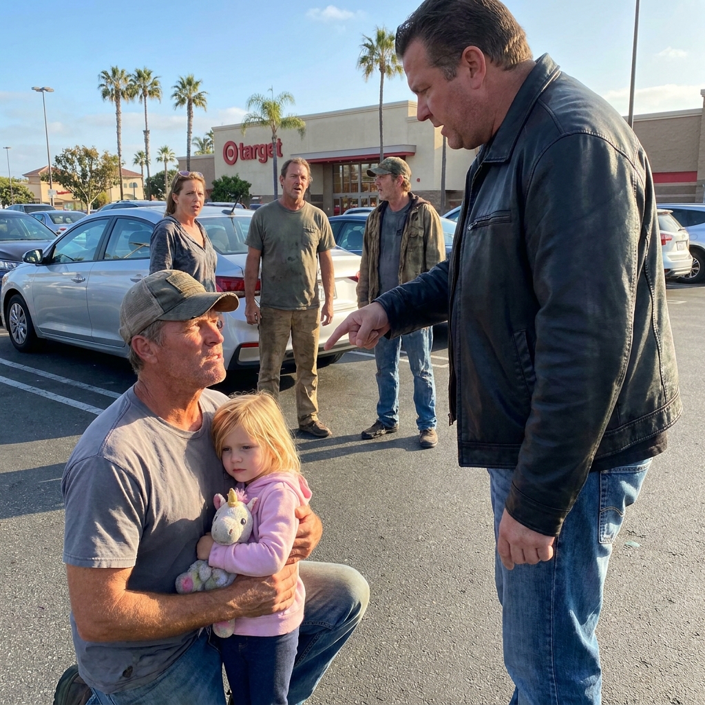 Three men dragged a screaming woman toward a van while I held my daughter’s hand. On my kitchen counter the next morning: a two-star admiral’s business card.