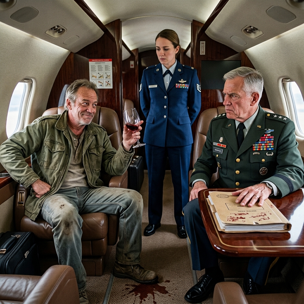 My own father told a bar full of veterans that my military record was a pathetic lie. Inside my Learjet, a Four-Star General stopped listening and slammed a sealed file onto the mahogany table.