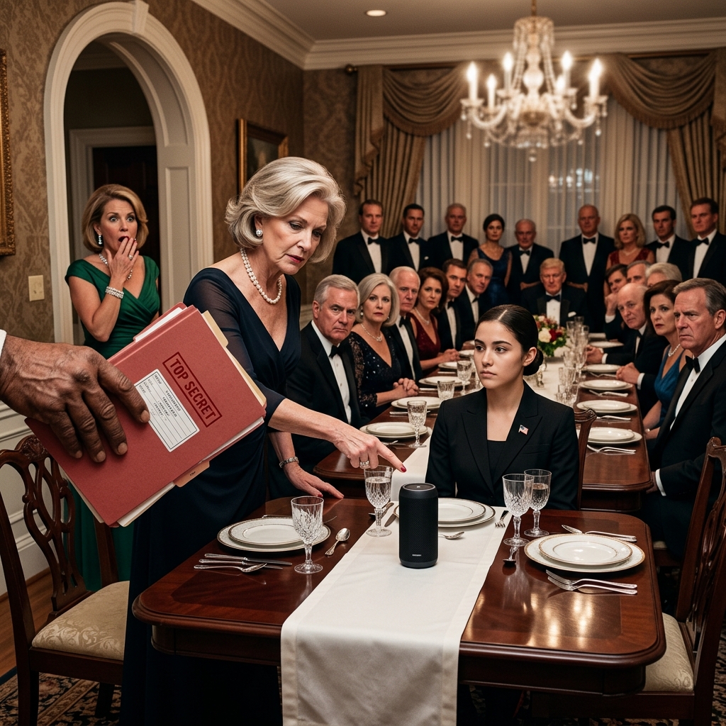 My family laughed as the fake audio played to thirty powerful guests to frame me for elder abuse. Then a former NATO commander’s boot violently kicked the oak double doors open.