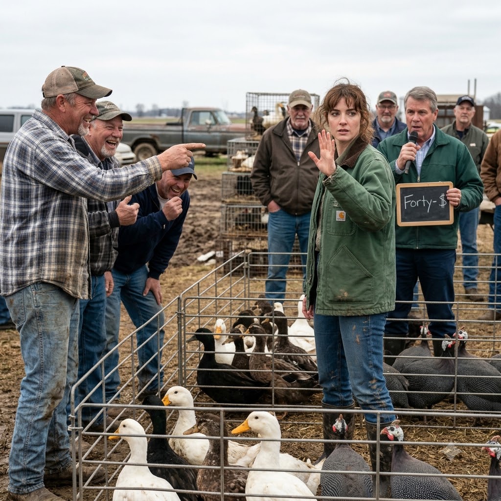Wade Kessler farmed more than 1,400 acres, so when he mocked me at the Ava liquidation auction, the crowd of local men laughed with him. I was 27, wearing mud-stained boots, and I had just spent $40 on 95 half-wild, terrifyingly loud birds. Wade announced to everyone that I had just bought 95 different ways to lose money. I didn’t argue or raise my voice. I just loaded my trailer and went back to my grandfather’s 42 acres, because they were about to learn what happens when you stop fighting the land.