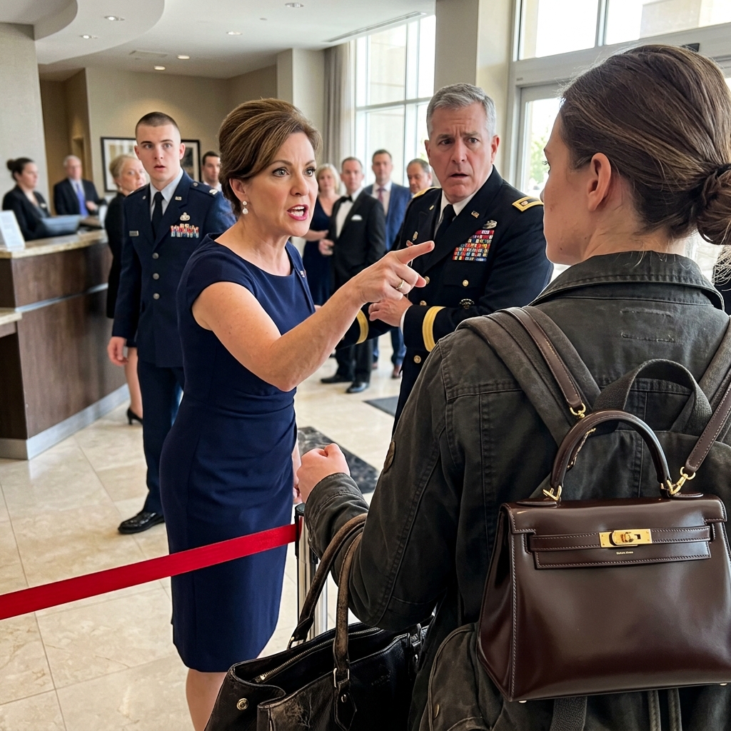 She waved me off like a stray dog and said, “A girl in the military—what else can she do?” The colonel pulled his arm free and snapped to attention.