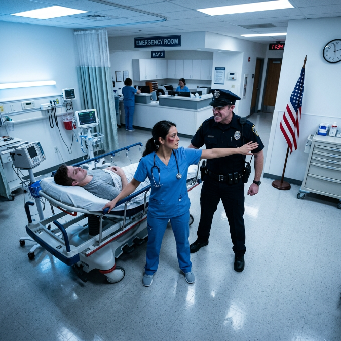 The Unbreakable Oath: A Nurse’s Silent Resolve and the Reckoning of a Corrupt System in a City of Shadows