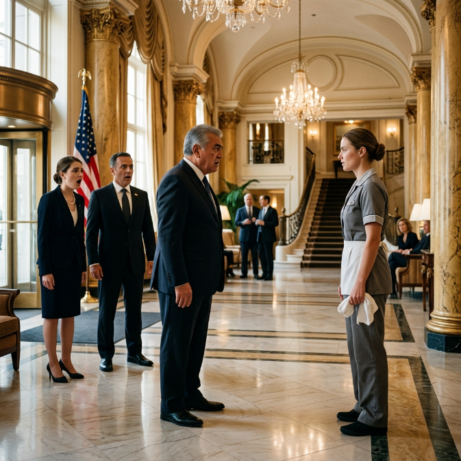The Washington Elite Mocked a Hotel Maid—Until She Answered a Classified Question Nobody Else Could