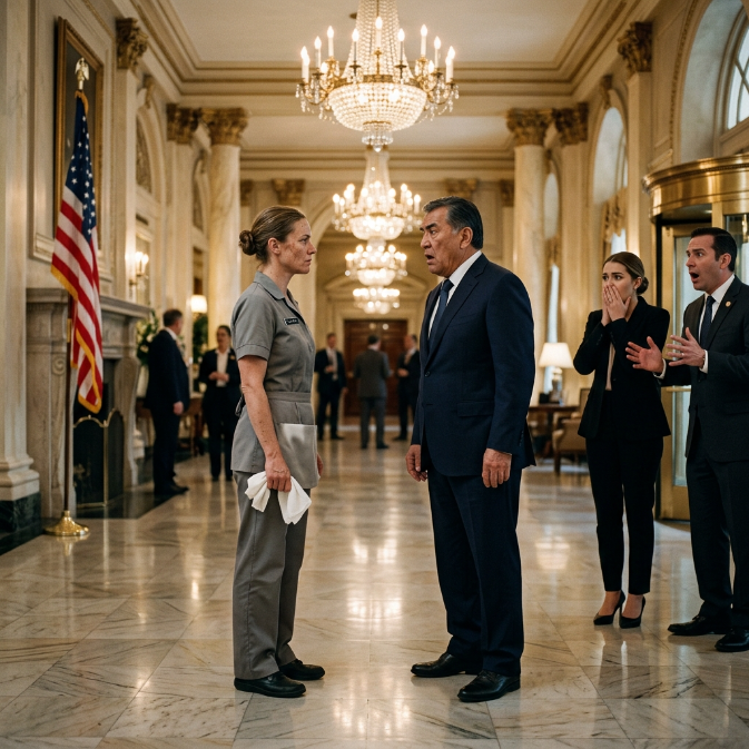 The Price of Arrogance: How a Discarded Janitor Brought a D.C. Diplomatic Summit to Its Knees