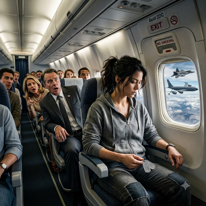 Wealthy Passengers Humiliated a “Nobody” in Coach. Then the Pilot Panicked When Two F-22 Raptors Showed Up.