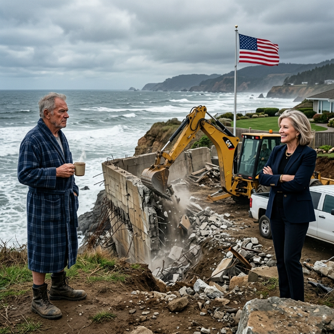 The Wall That Withstood the Pacific: A Coastal Engineer’s Silent Stand Against Human Hubris