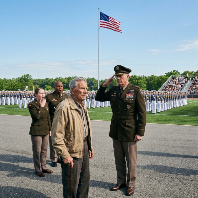 A Grandfather’s Silent Honor: The Secret Tattoo That Stopped a Four-Star General at Quantico