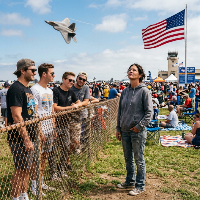 The Sky Remembers: A Top Gun Legend’s Secret, a Crippled F-22, and the Flight That Silenced the Crowd