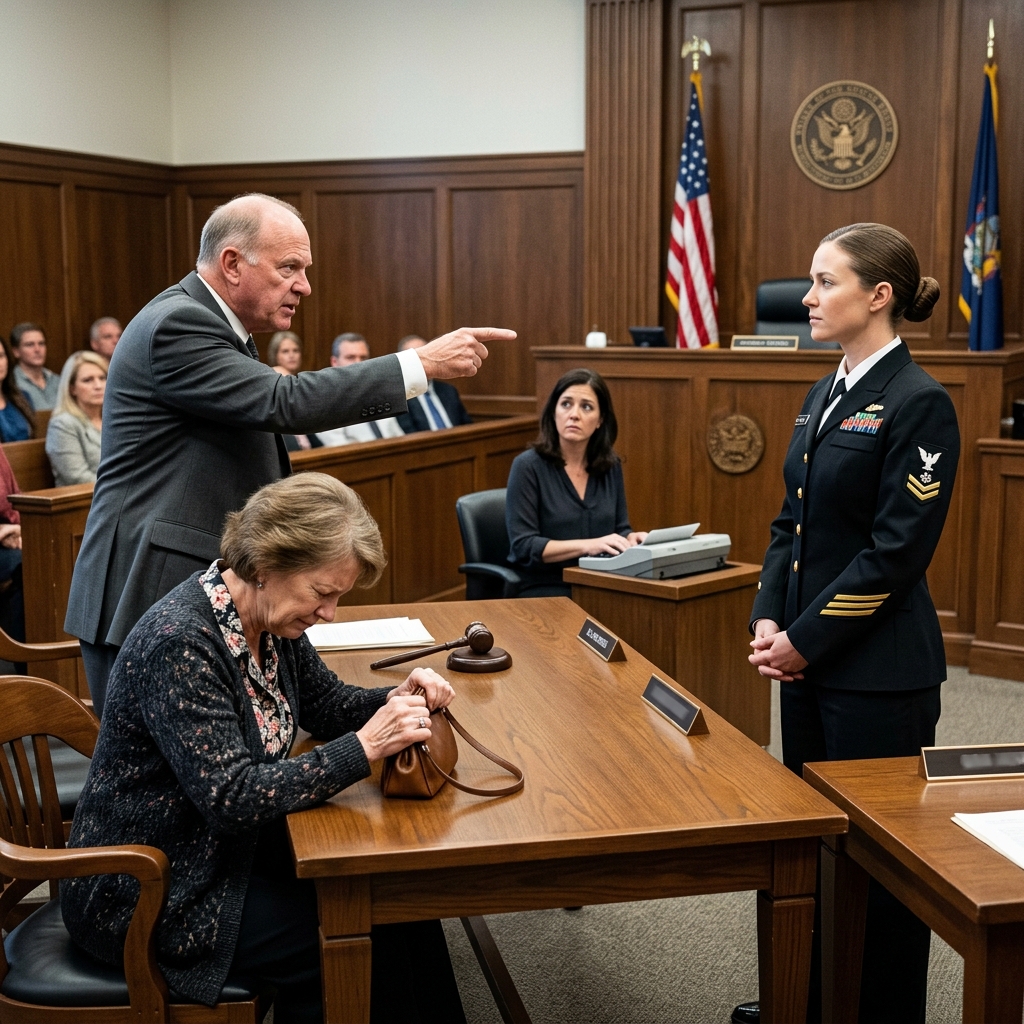 Her Father Mocked Her Navy Uniform in the Courtroom — Before the Judge Addressed Her as Commander