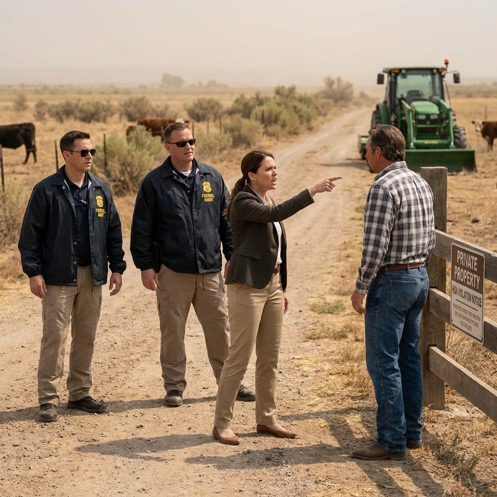 HOA Karen Brought Fake Federal Agents to My Ranch — Then Found Out I Wrote the Real Federal Laws
