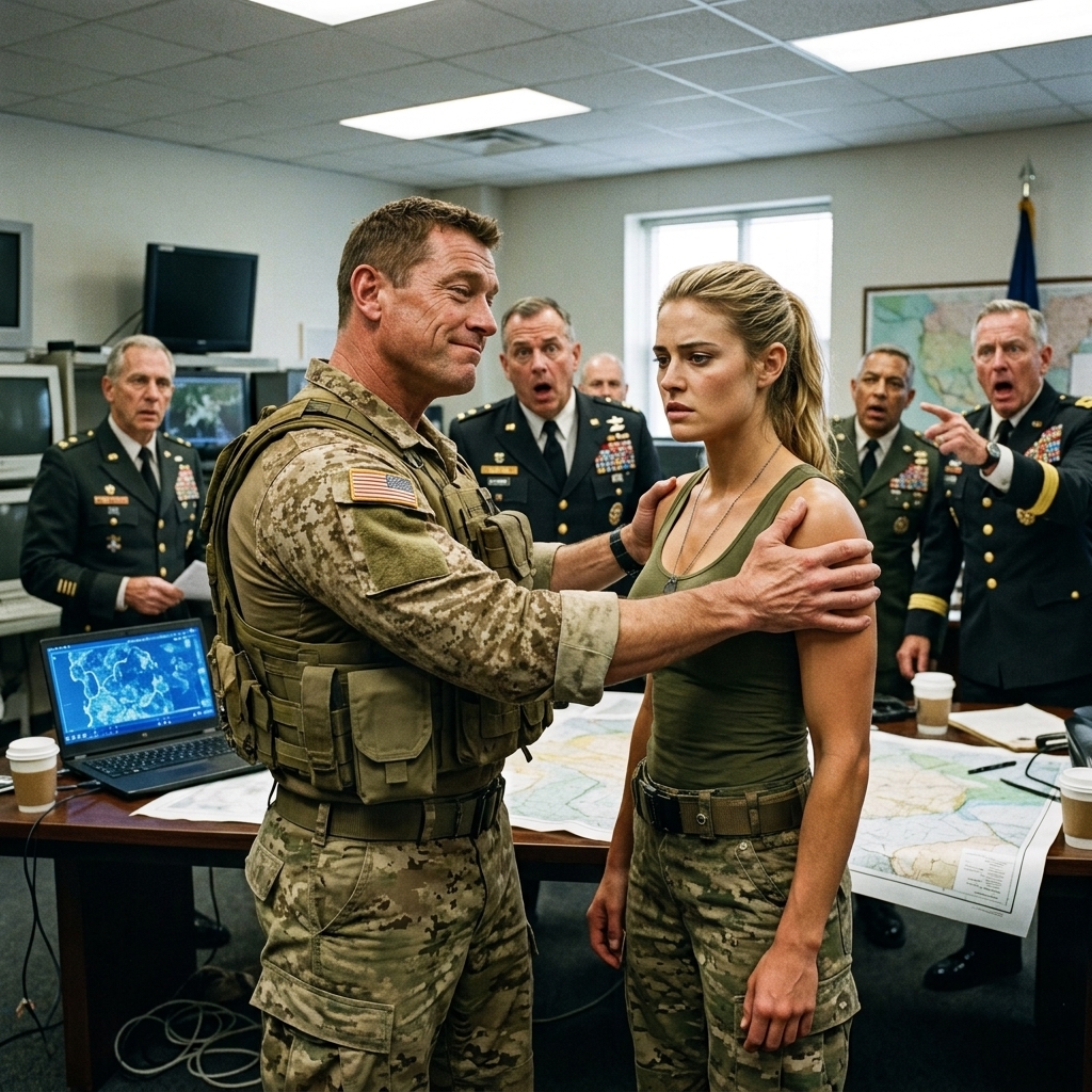 He Instantly REGRETTED His Words When The General Walked In: An Arrogant SEAL Calls A Quiet Woman “Sweetheart” Before Thirty Men!