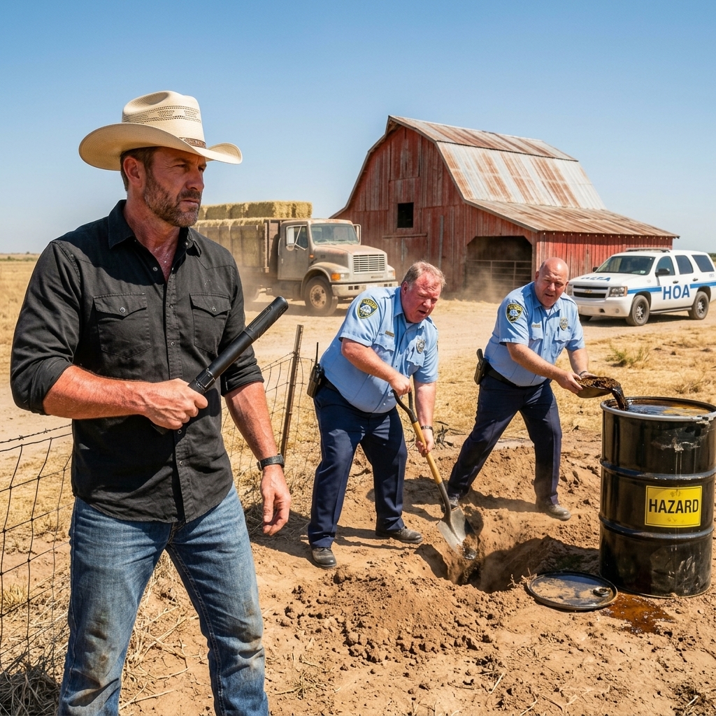 I Caught HOA “Security” Burying Chemicals on My Farm — I’m Not Even in Their HOA