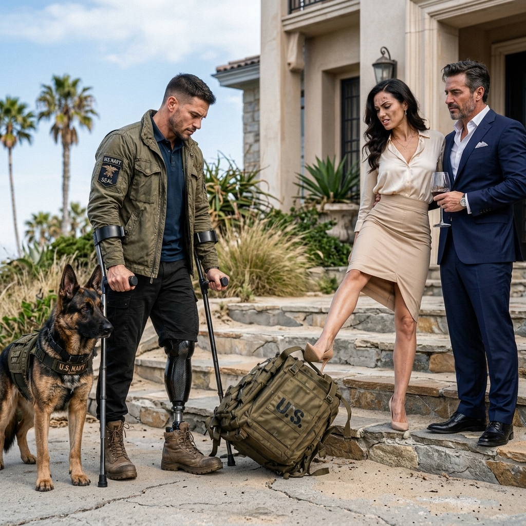 She Dumped the Navy SEAL For Being Poor — Then His Rescue K9 Inherited a Massive $300 Million Estate