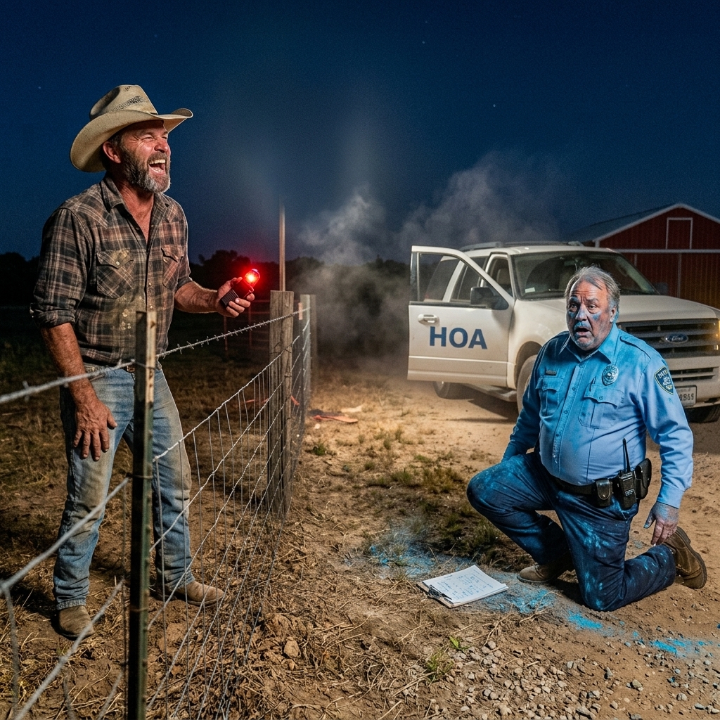 HOA Karen Left a 14-Day Eviction Notice on My Farm Gate — So I Brought a UV Flashlight to County Court