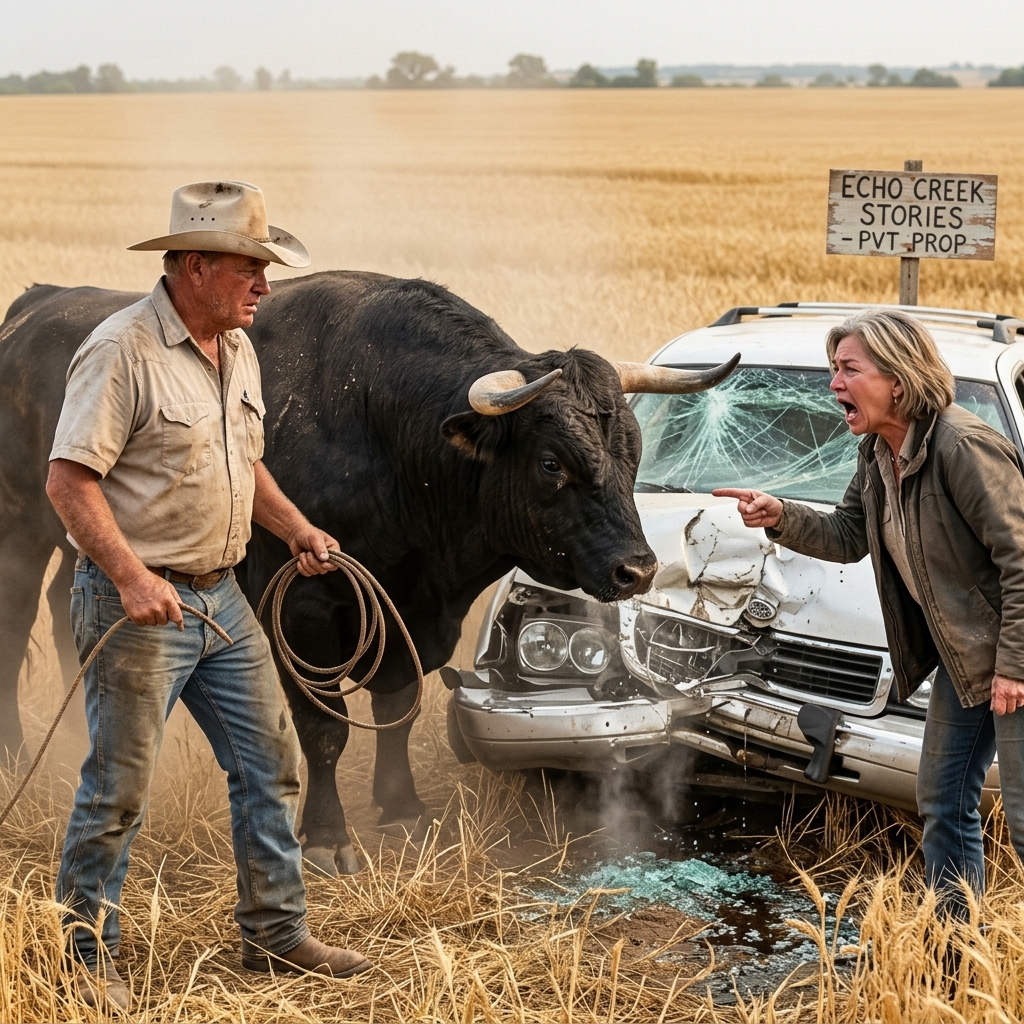 HOA Karen Destroyed $47,000 of My Wheat With Her Pink Golf Cart in 14 Days — So I Let a 2,200‑lb Bull Chase Her Up a Tree and Into 400 Hours of Farm Labor