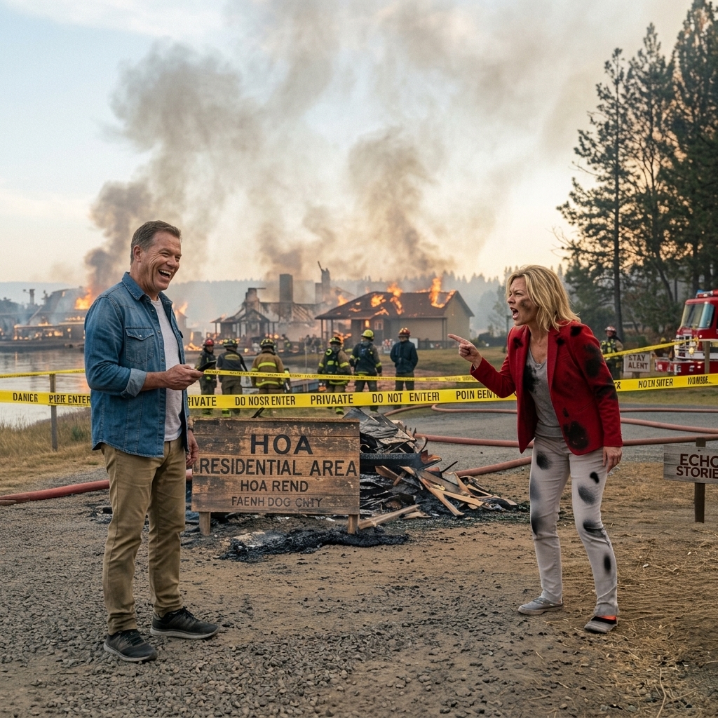 The HOA Board Locked My Gate to the Water — Then Watched Their Million-Dollar Homes Go Up in Flames