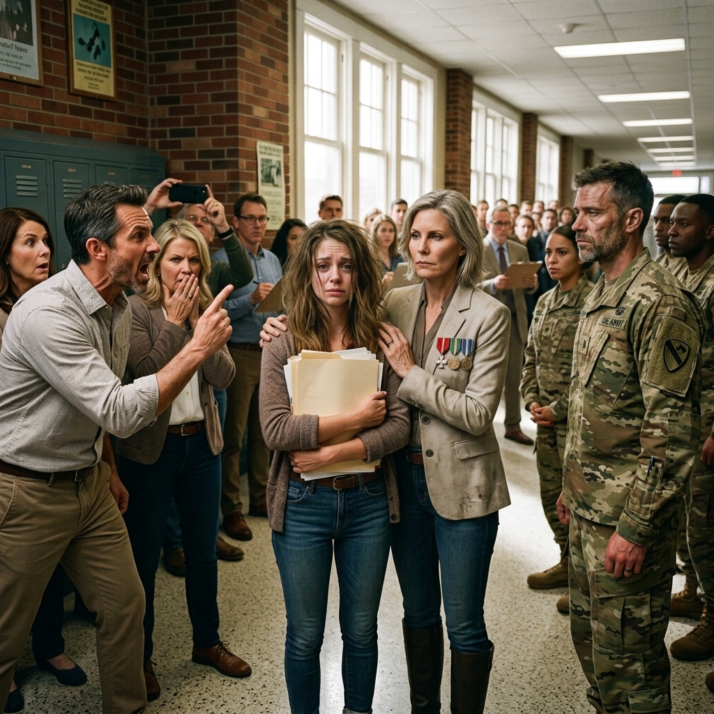 He humiliated her, calling her medals THRIFT STORE BRASS worth $19 — then 40 RANGERS arrived to set the record straight.