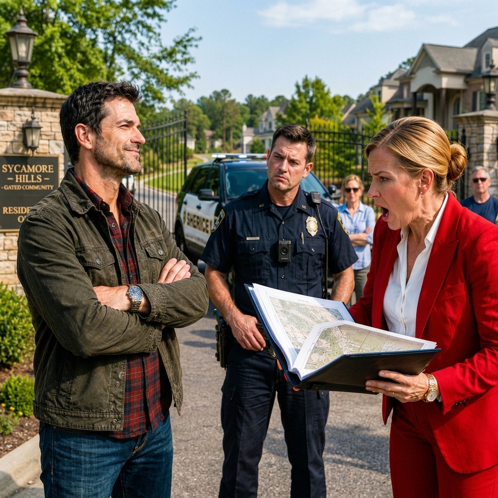 The HOA President Boxed My Truck In With 3 Cop Cars — So I Brought the 1991 Deed That Dissolved Her Entire Association