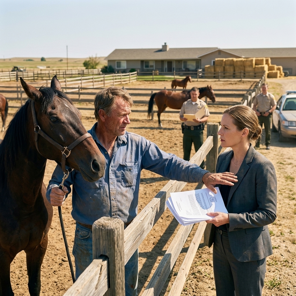 HOA Karen Trespassed at My Gate to Fine My Horses $750 — Then Met My Grandfather’s 1987 Survey