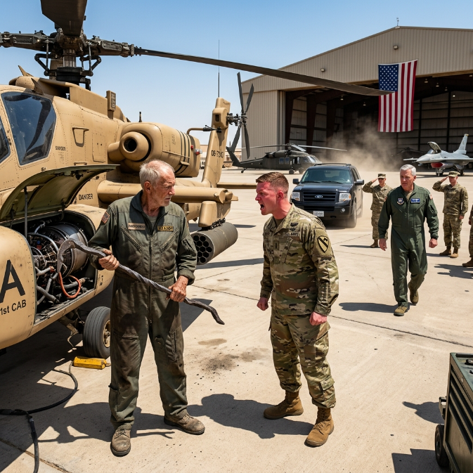 The Whisper in the Turbine: When a Four-Star General Bowed to an 80-Year-Old Mechanic