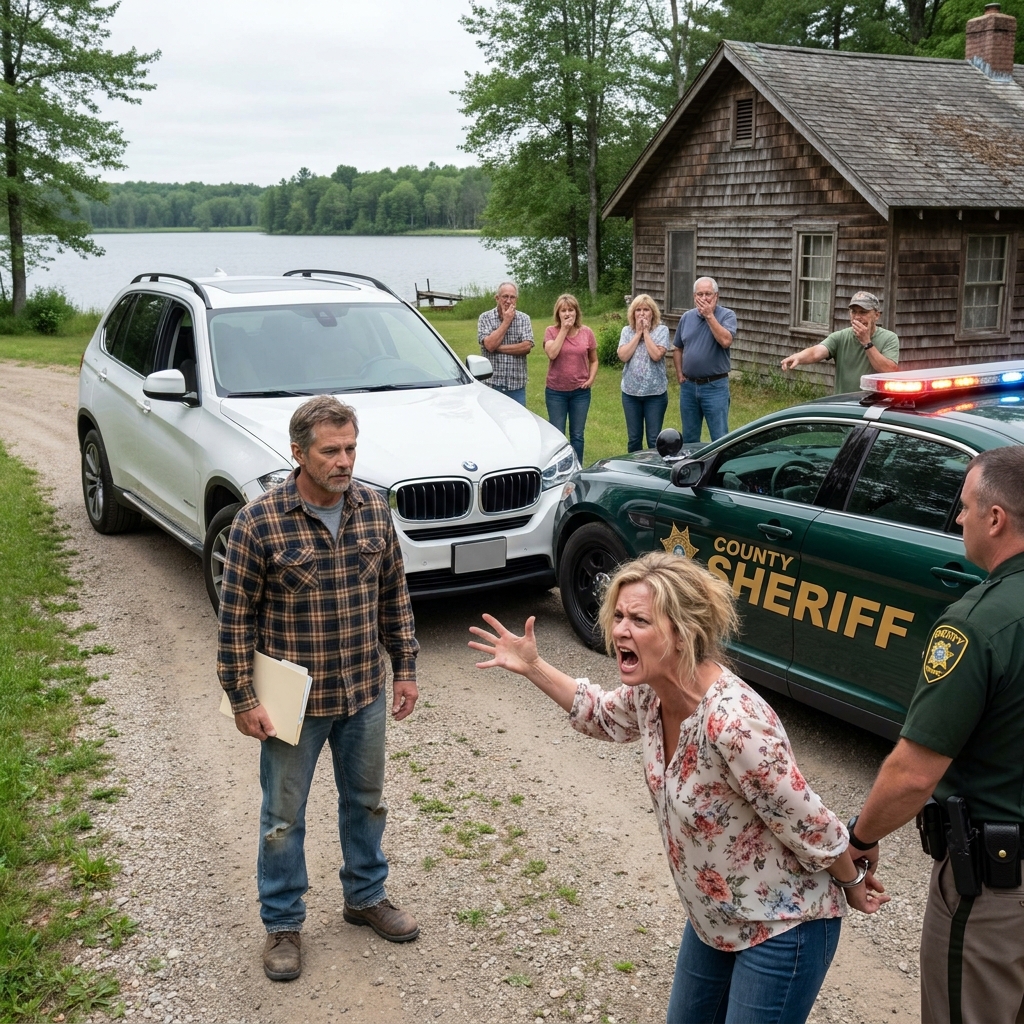 HOA Karen Called the Sheriff to My Lake Cabin — Then Found Out I Hold Her $485,000 Mortgage