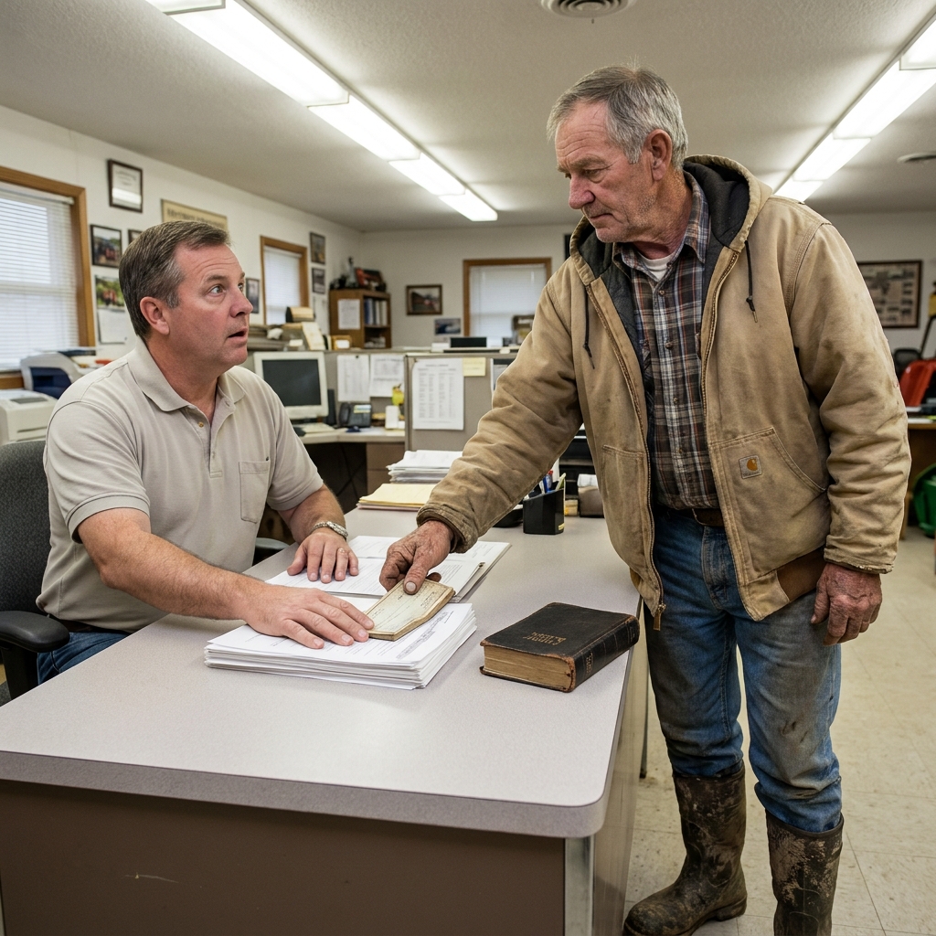 The dealer laughed when a 58-year-old farmer in patched Carhartts ordered five new tractors. Dad opened his First National checkbook without raising his voice.
