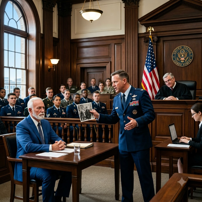 When an Arrogant Military Judge Humiliated a 73-Year-Old Veteran’s Call Sign, He Didn’t Expect a Four-Star General to Burst Through the Doors