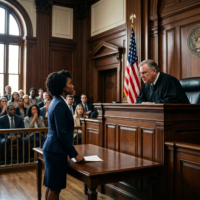 A Corrupt Judge Humiliated a Young Black Attorney to Protect a Twenty-Year-Old Conviction, Unknowingly Exposing a Billion-Dollar Syndicate That Traded Innocent Lives for Political Power