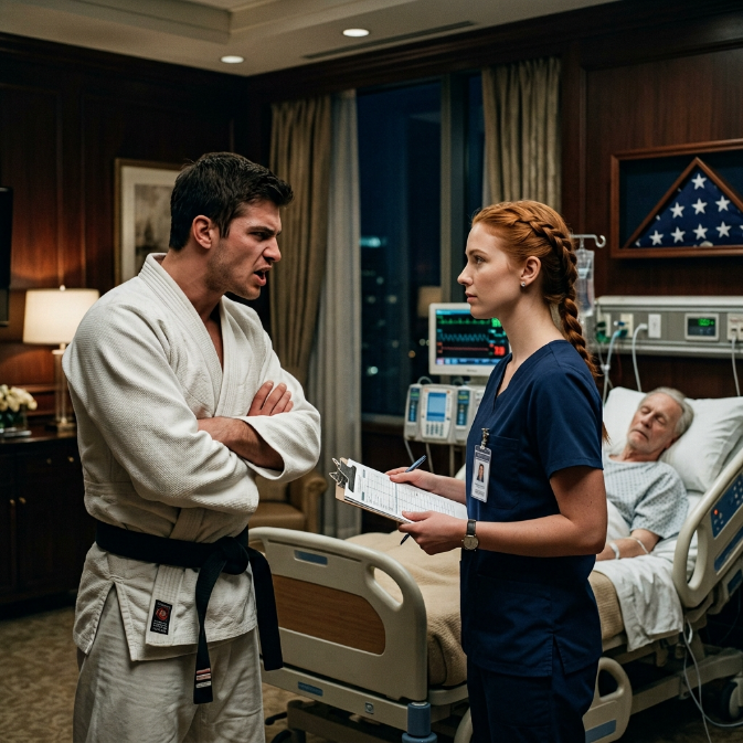 When an Arrogant Martial Arts Champion Challenged a Quiet Hospital Nurse, He Didn’t Know She Had Just Returned From Leading a Classified Navy SEAL Platoon