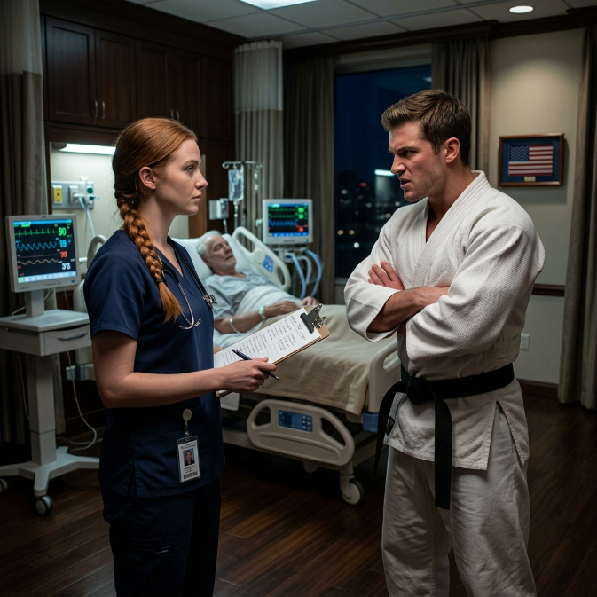 A Spoiled Billionaire’s Son Tried to Humiliate the New Floor Nurse, Until His Father’s Heart Stopped and She Saved Him with Special Forces Trauma Surgery